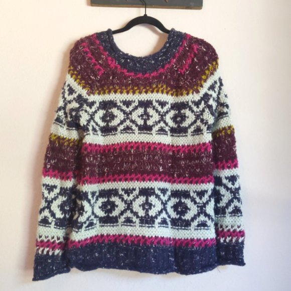 Free People Fair Isle Sweater - Picture 3 of 5